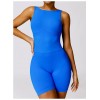 Короткий женский комбенизон Shorts Body Cannota model 42 (Blue deepth)